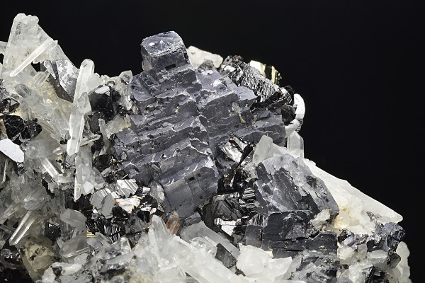 Galena, Quartz, Pyrite, Sphalerite