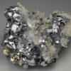 Twinned Galena, Pyrite, Quartz