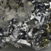 Twinned Galena, Pyrite, Quartz