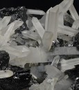 Sphalerite, Quartz