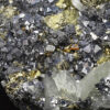 Truncated Galena, Chalcopyrite, Pyrite, Sphalerite, Quartz