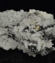 Pyrite, Quartz, Sphalerite, thin Galena plates