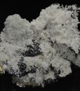 Pyrite, Quartz, Sphalerite, thin Galena plates