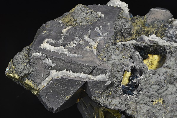 Galena, Sphalerite, Chalcopyrite, Quartz