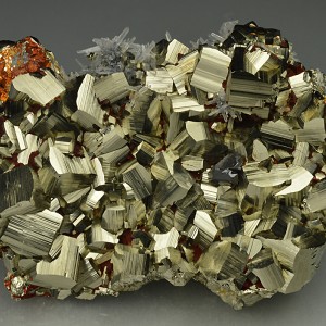 Pyrite with Quartz inclusions