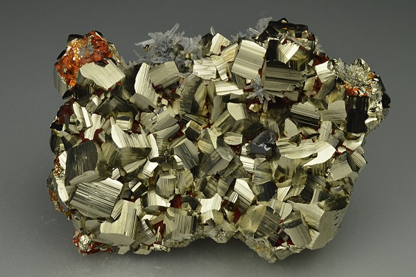 Pyrite with Quartz inclusions