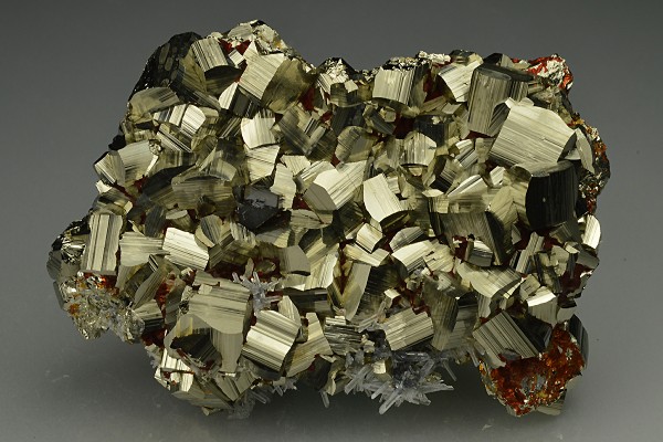 Pyrite with Quartz inclusions