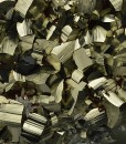 Pyrite with Quartz inclusions