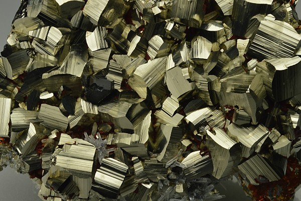 Pyrite with Quartz inclusions