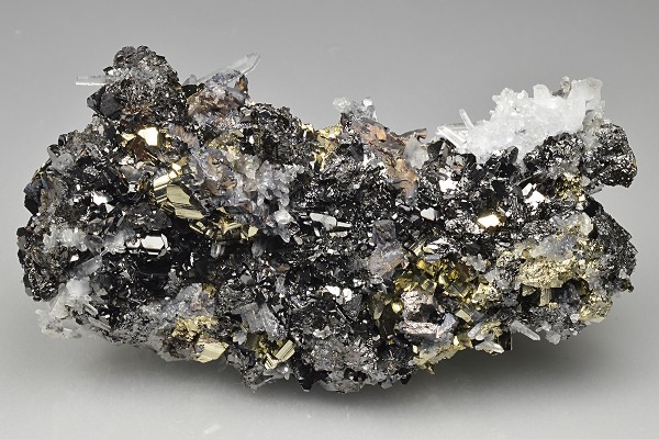 Pyrite, Quartz, Sphalerite