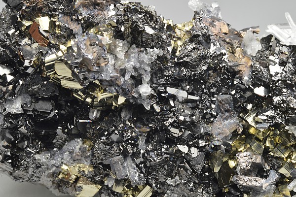 Pyrite, Quartz, Sphalerite