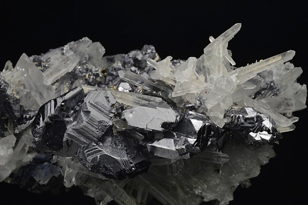 Galena on Quartz