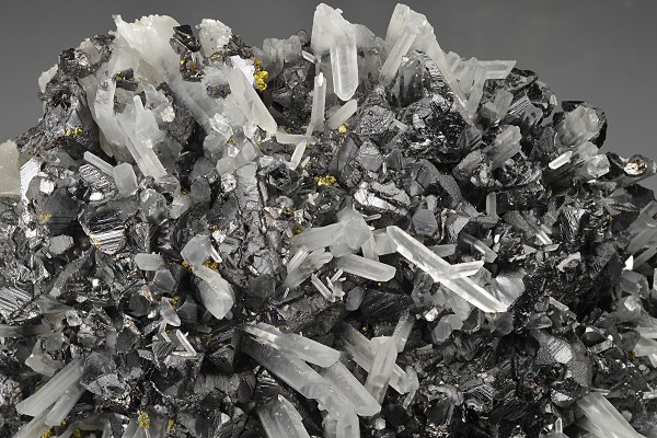 Sphalerite, Quartz, Chalcopyrite