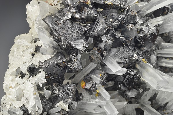 Sphalerite, Quartz, Chalcopyrite
