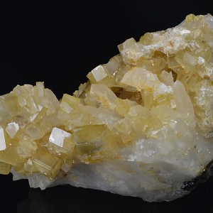 Baryte on Quartz