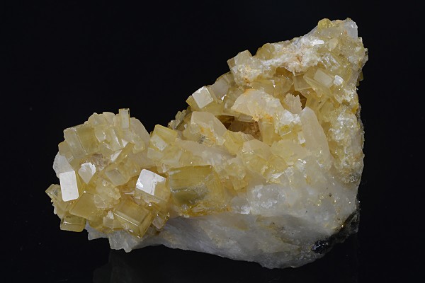 Baryte on Quartz
