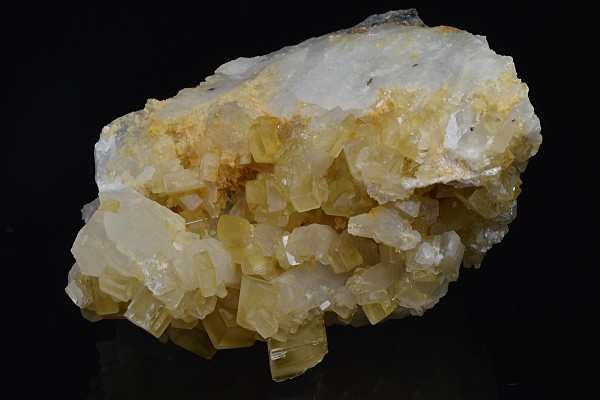 Baryte on Quartz