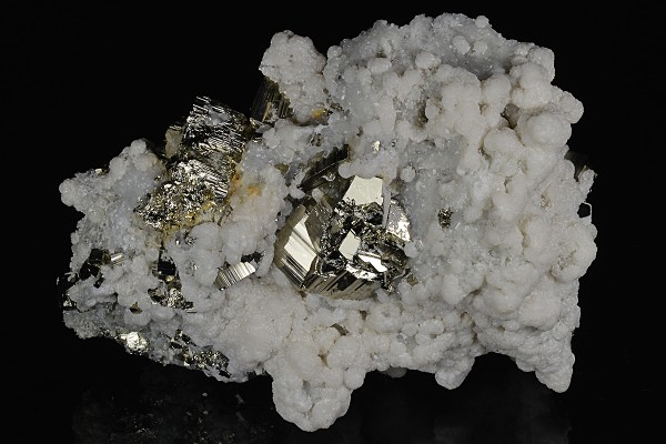 Calcite, Quartz, Pyrite