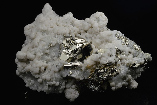 Calcite, Quartz, Pyrite