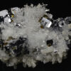 Truncated Galena, Quartz, Chalcopyrite, Calcite
