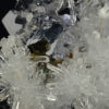 Truncated Galena, Quartz, Chalcopyrite, Calcite