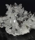 Quartz on Sphalerite