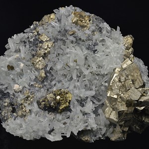 Pyrite, Quartz, Chalcopyrite, Sphalerite