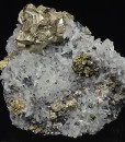 Pyrite, Quartz, Chalcopyrite, Sphalerite