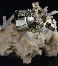 Pyrite, Quartz, Calcite, Galena