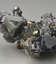Pyrite, gem Sphalerite var.Cleiophane, Galena, Chalcopyrite