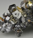 Pyrite, gem Sphalerite var.Cleiophane, Galena, Chalcopyrite