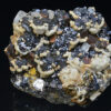 Sphalerite, Pyrite, two generations Calcite