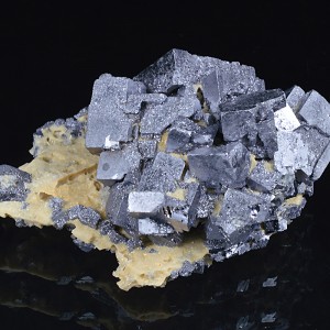 Skeletal Galena, Calcite