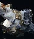Pyrite, Calcite, Sphalerite, Quartz