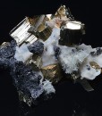 Pyrite, Calcite, Sphalerite, Quartz