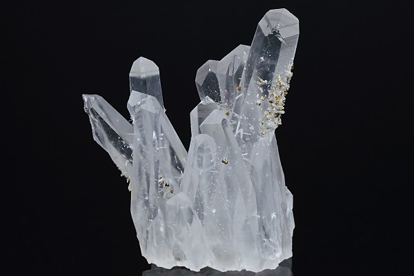 Chalcopyrite on Quartz