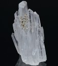 Chalcopyrite on Quartz