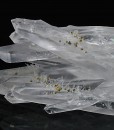 Chalcopyrite on Quartz