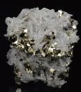 Pyrite on Quartz