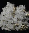 Pyrite on Quartz