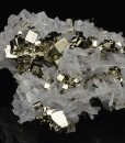 Pyrite on Quartz