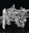 Bi-terminated Quartz, Sphalerite, Calcite