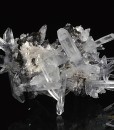 Bi-terminated Quartz, Sphalerite, Calcite