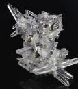 Bi-terminated Quartz, Sphalerite, Calcite