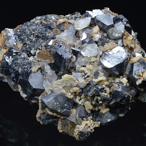Galena, two generations Calcite, Sphalerite