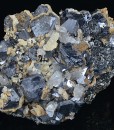 Galena, two generations Calcite, Sphalerite