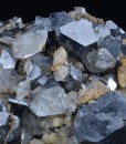 Galena, two generations Calcite, Sphalerite