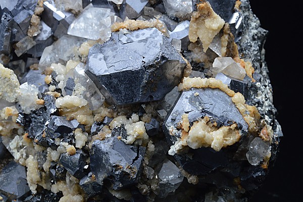 Galena, two generations Calcite, Sphalerite
