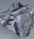 Twinned and truncated Galena, Chalcopyrite, Quartz