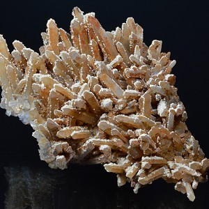 Quartz with iron oxide Calcite